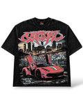 Castel Virtual 'Sport' T-Shirt- Black