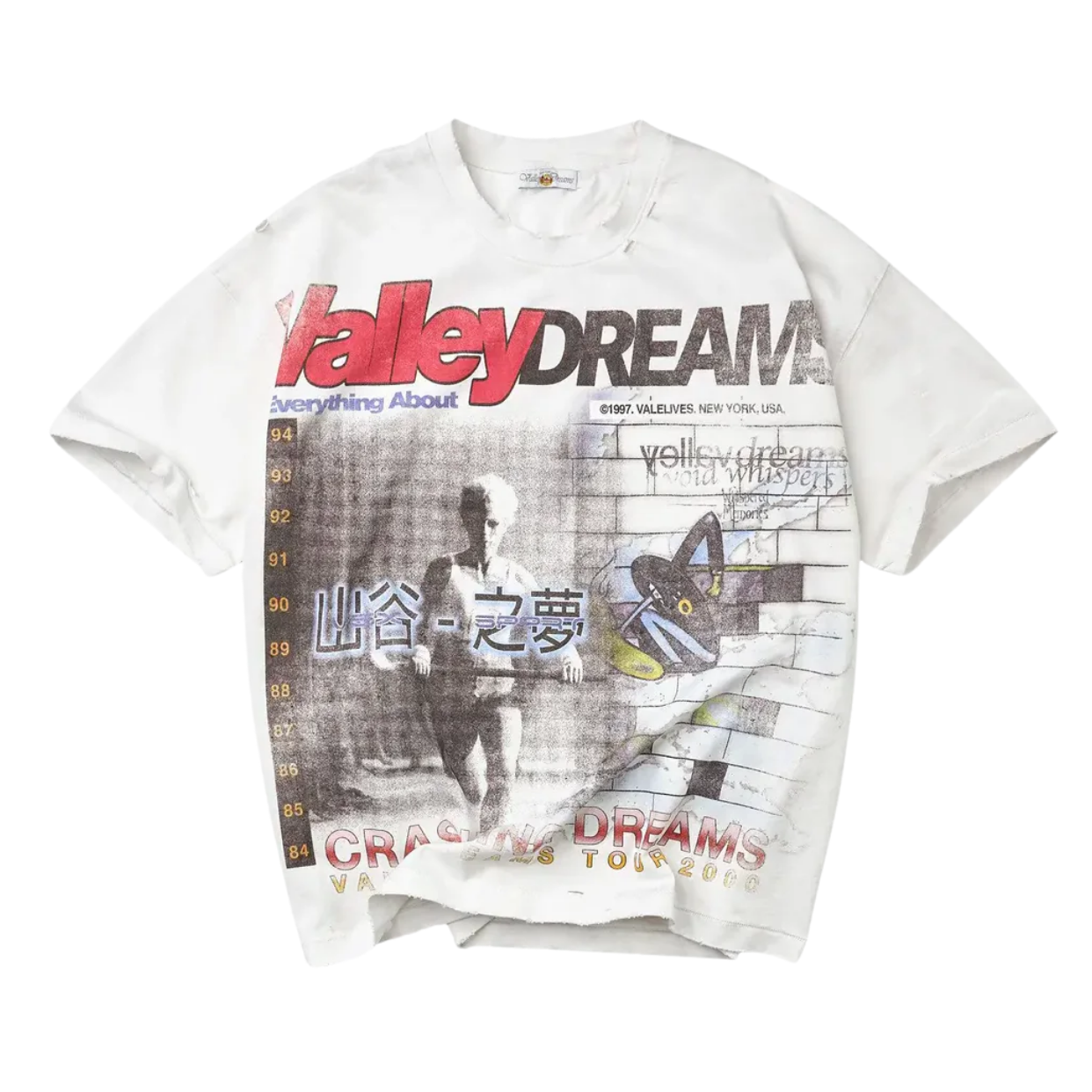Vale 'Dream Crasher' T-Shirt- White