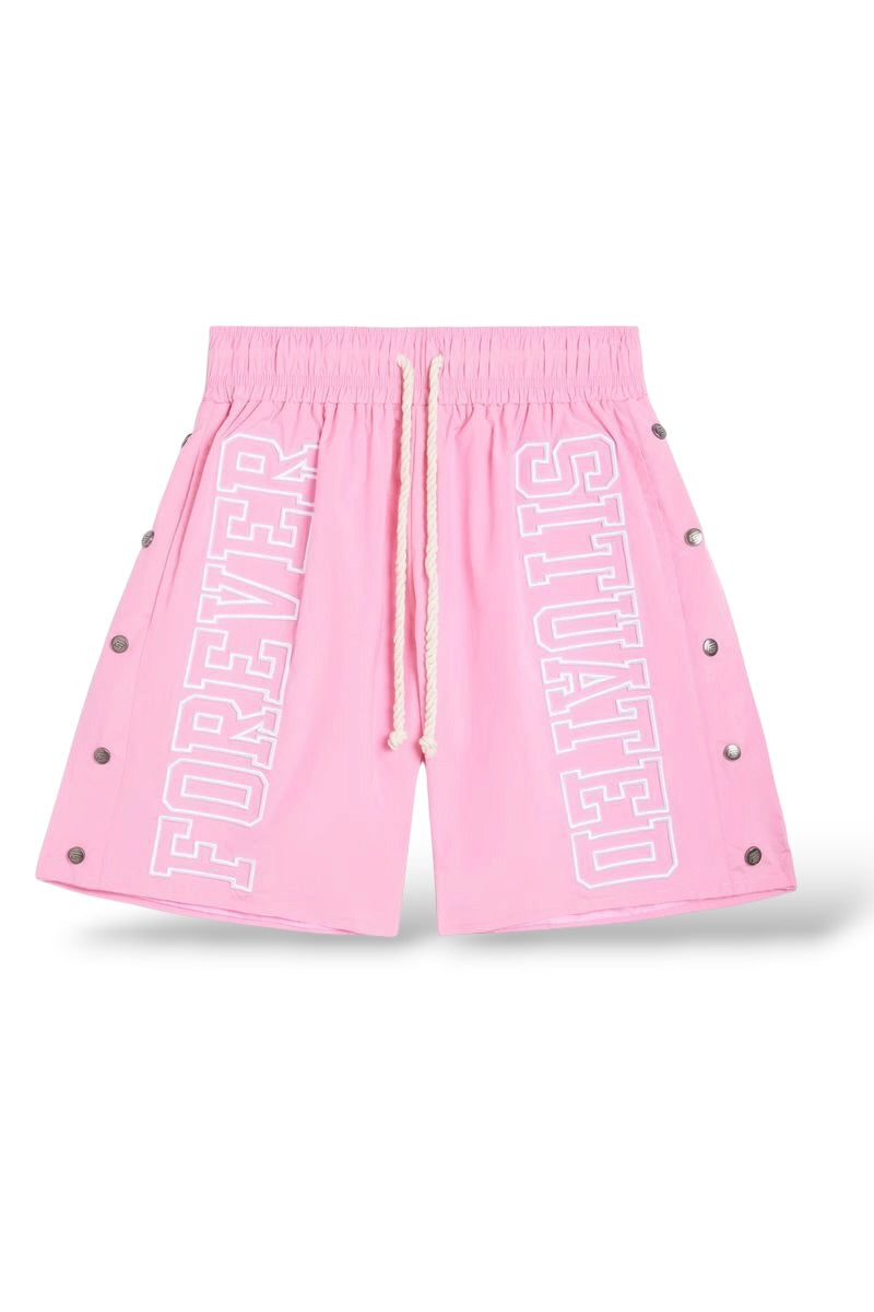 FS Nylon Shorts- Pink