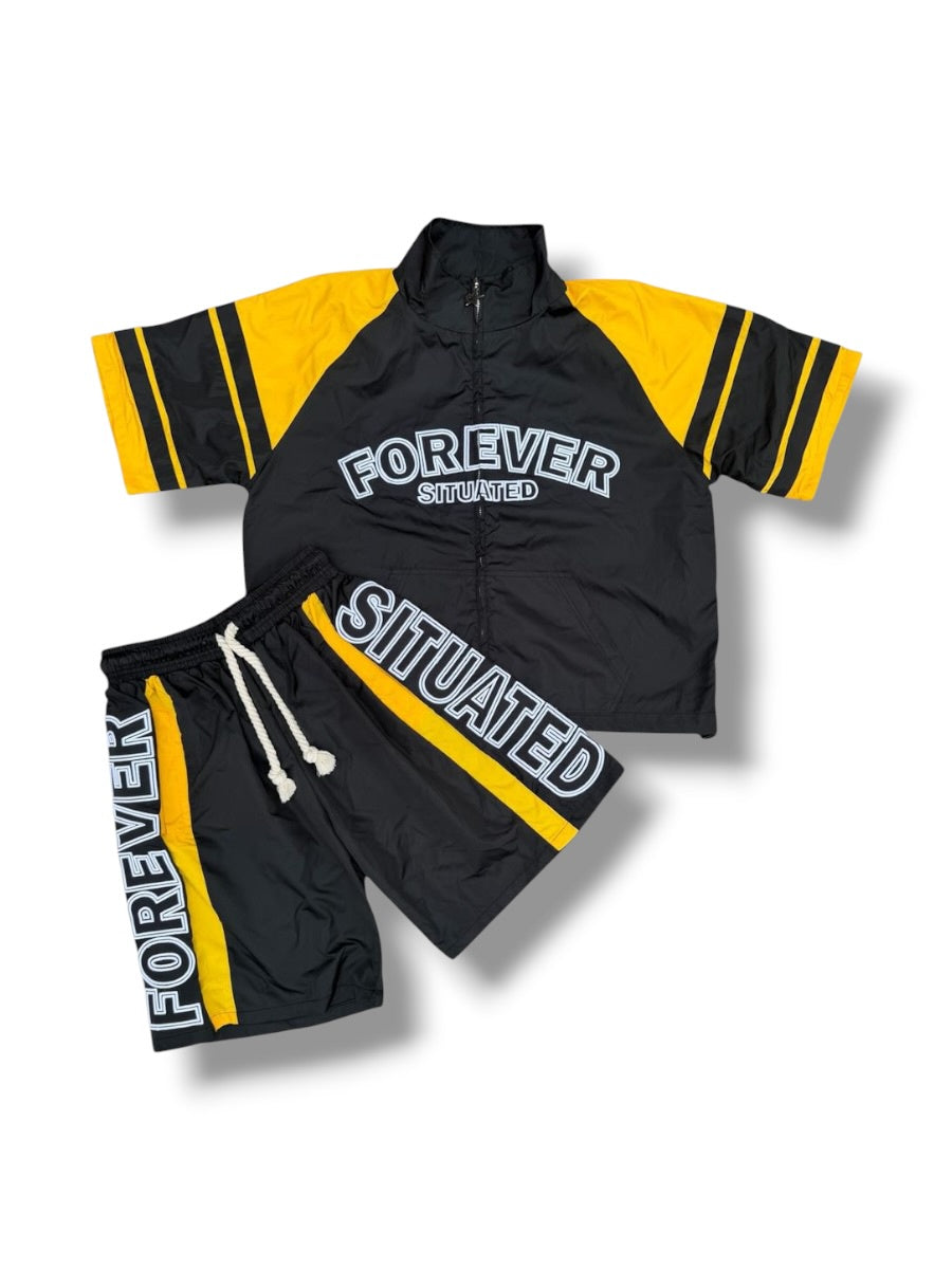 FS Track Shirt- Yellow/Black