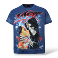 Lost Intricacy 'Love Story' T-Shirt- Blue