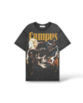 Campus 'Ghost Rider' T-Shirt- Vintage Black