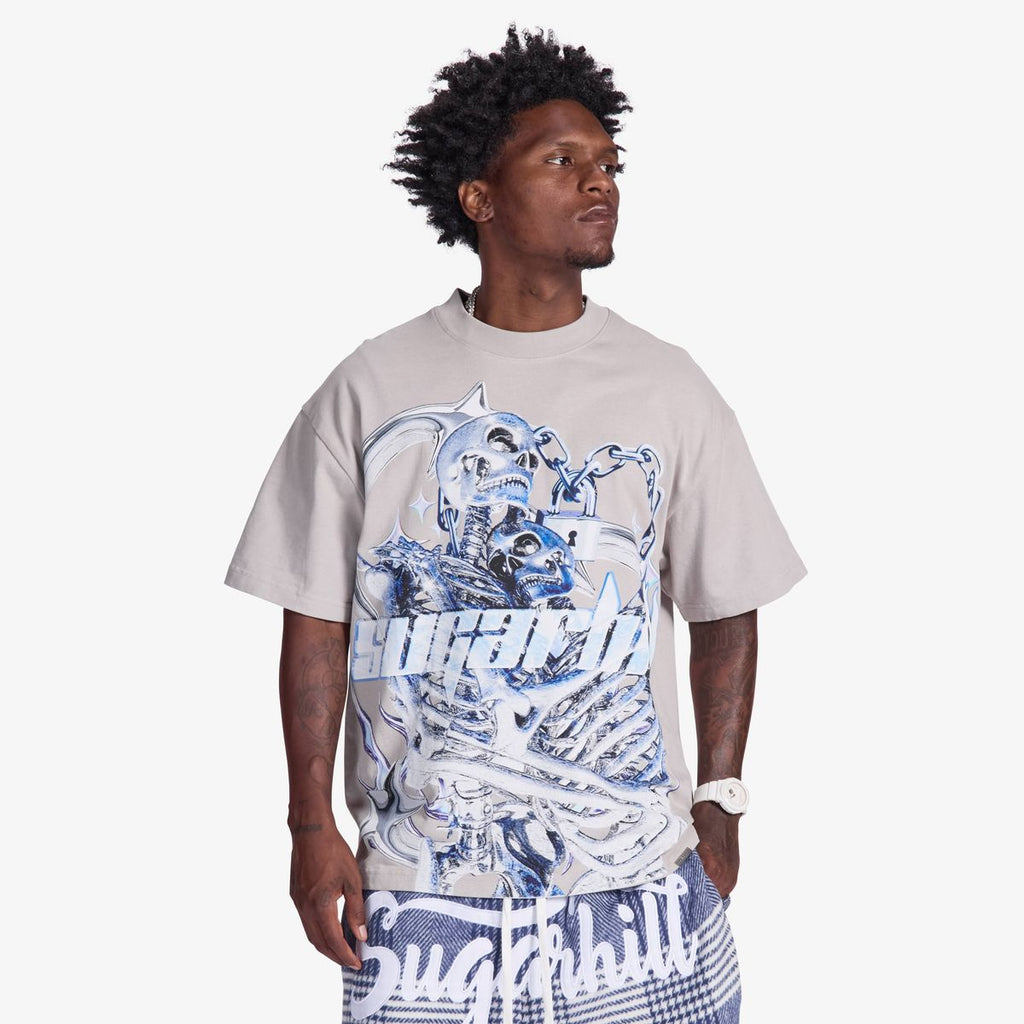 SugarHill  'Star Death' T-Shirt- Gray Vintage
