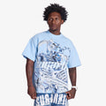 SugarHill  'Star Death' T-Shirt- Baby Blue