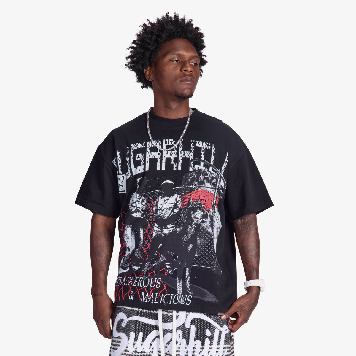 SugarHill  'Treacherous' T-Shirt- Black