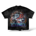 Fly As Eli 'Soul Tour' Cropped T-Shirt- Black
