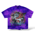 Fly As Eli 'Soul Tour' Cropped T-Shirt- Purple