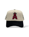 LS 'Fallen Angel' Hat- Cream/Red