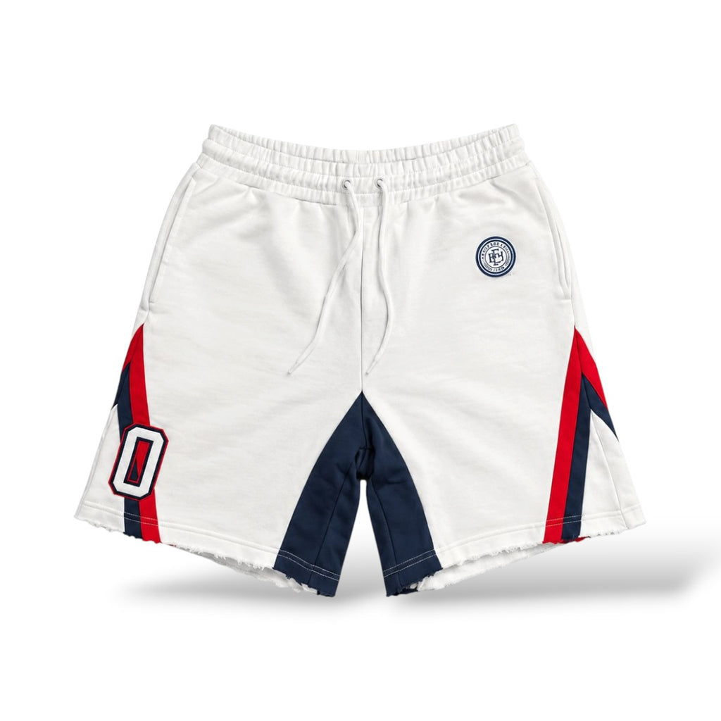 PM 'Ride Or Die' Sweatshorts-  White