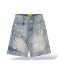 GFTD 'Dreams' Jorts- Mid Wash