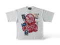 Wave 'Vida' Oversized T-Shirt-  White