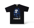 Bape  'By Bathing Ape Camo' T-Shirt- Black/Navy