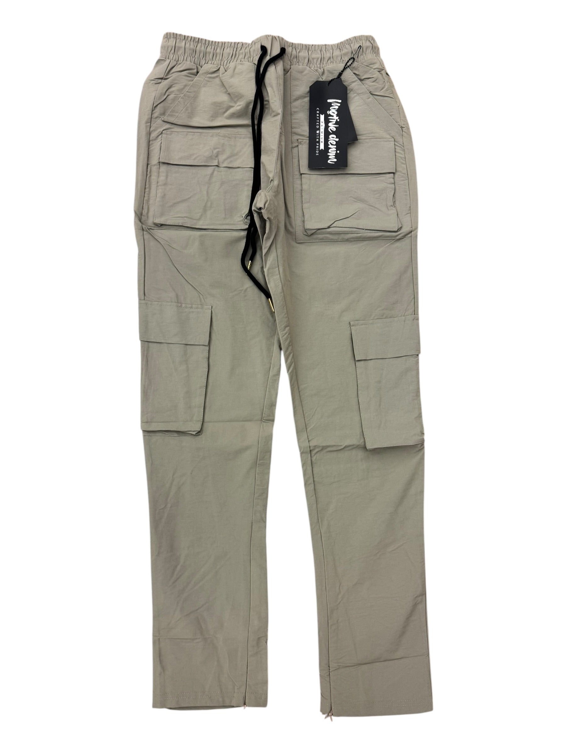Motive 'Basic Cargo' Pants- Cement