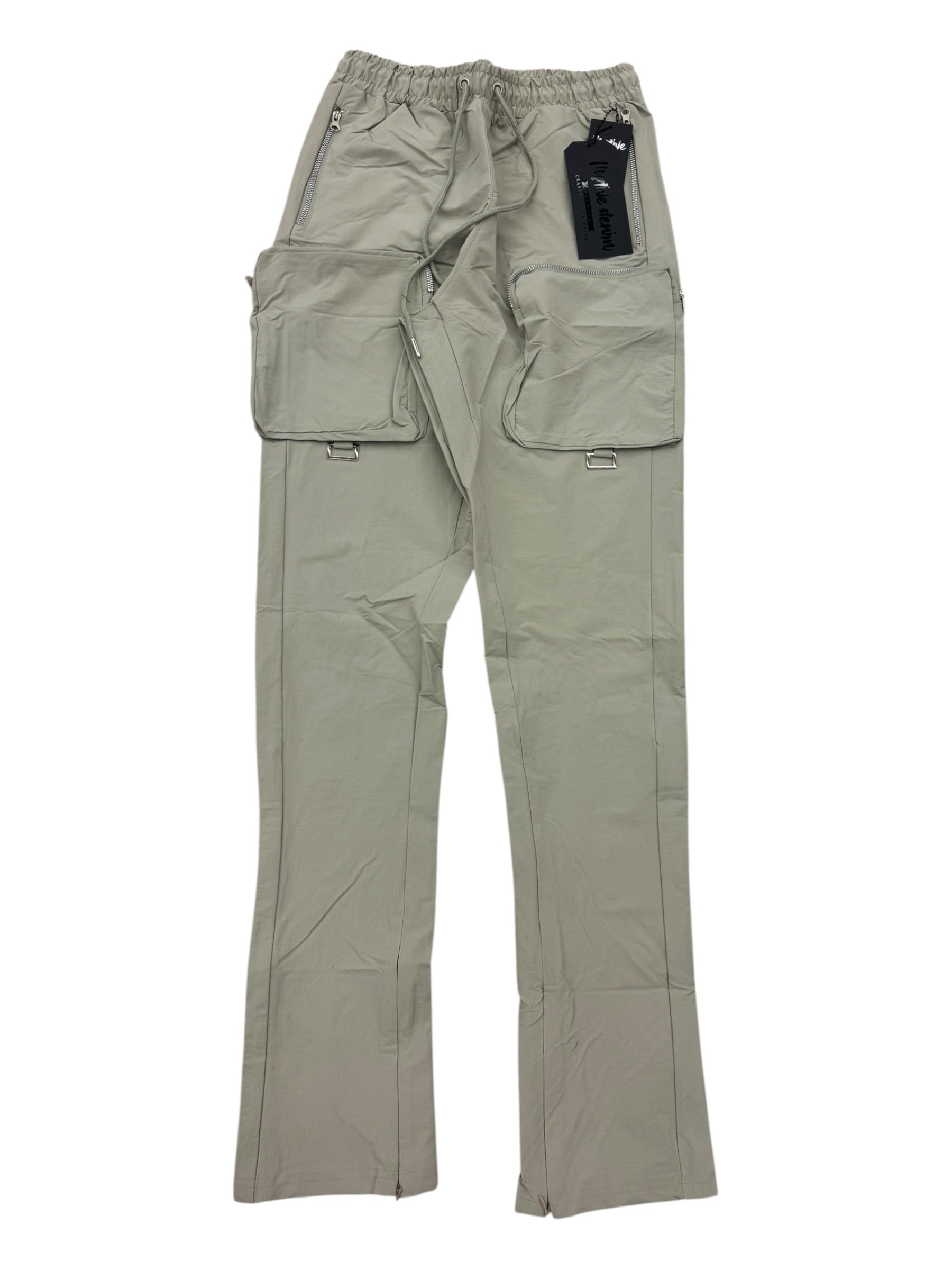 Motive 'Basic Cargo' Pants- Lt Khaki