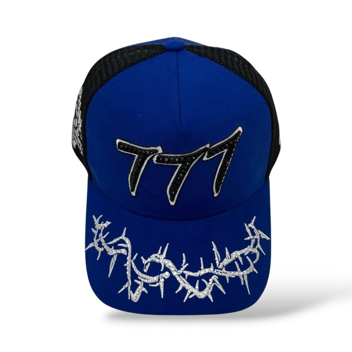 Hudson 'V2 Diamond 777' Suede Trucker Hat- Blue