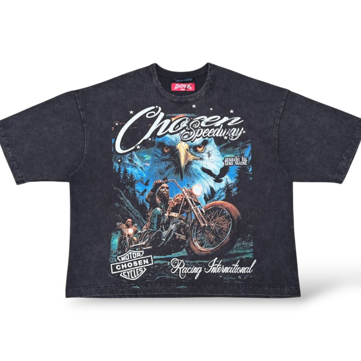 Chosen '6212' Oversized T-Shirt- Black