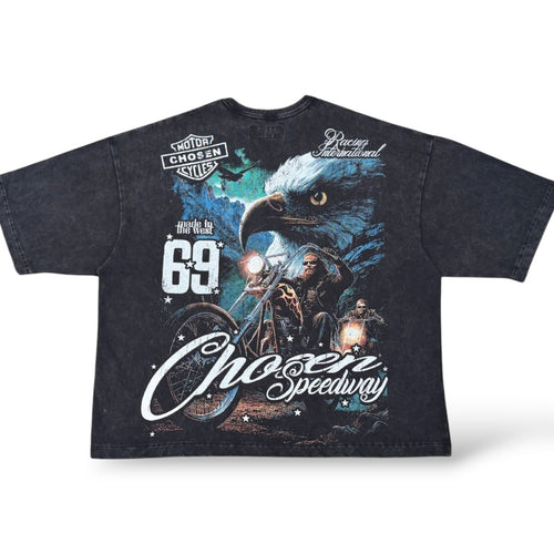 Chosen '6212' Oversized T-Shirt- Black