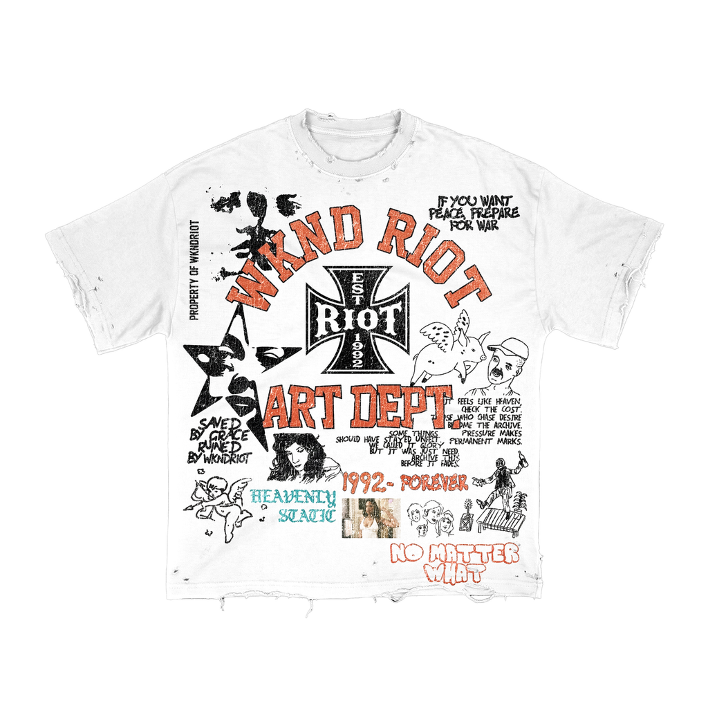 WKND 'Art Dept' T-Shirt-  White