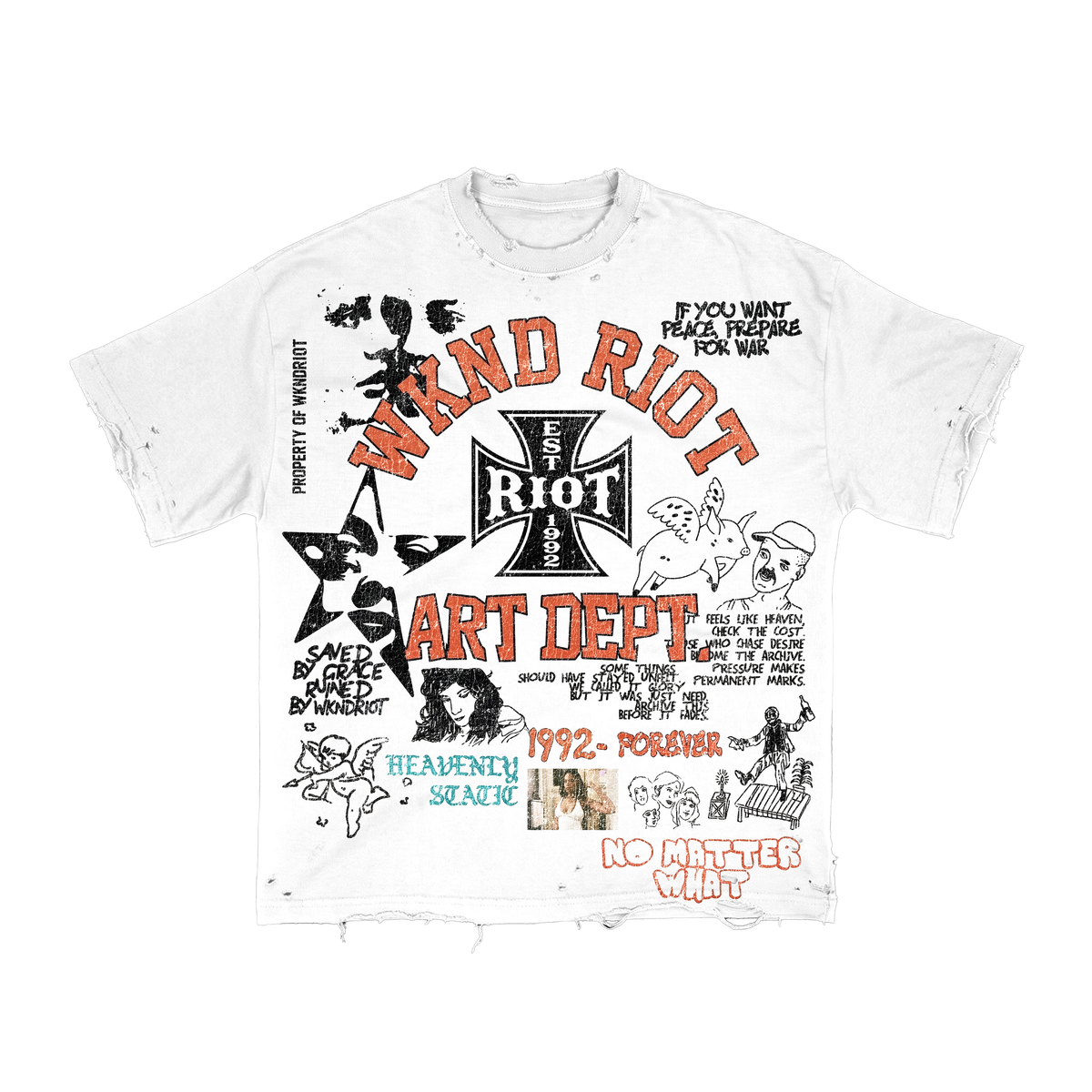 WKND 'Art Dept' T-Shirt-  White