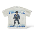 Prestige 'Drippy Vegeta' T-Shirt- White