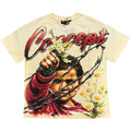 Concept 'Flowers' T-Shirt- Cream