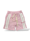 Doctrine 'Double Striped' Shorts- Pink