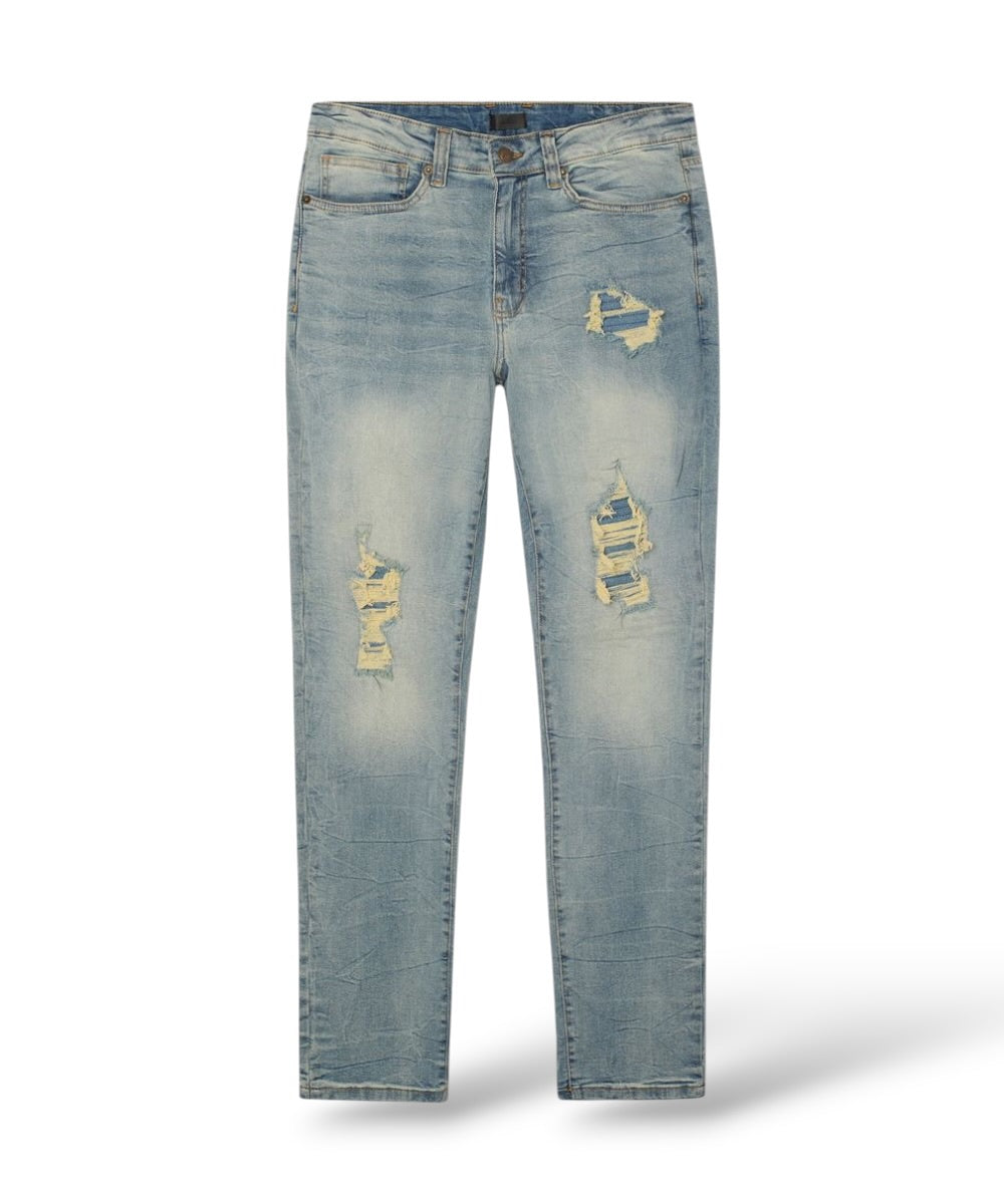 Reason 'R&R' Skinny Jeans (30)- Indigo