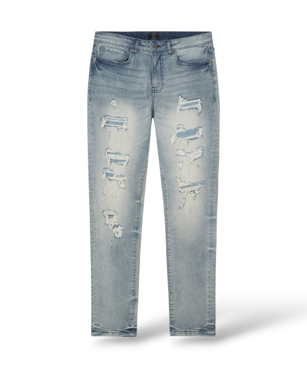Reason '582' Skinny Jeans- Blue