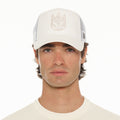 Cult 'Clean Logo' Mesh Back Trucker Hat- Winter White