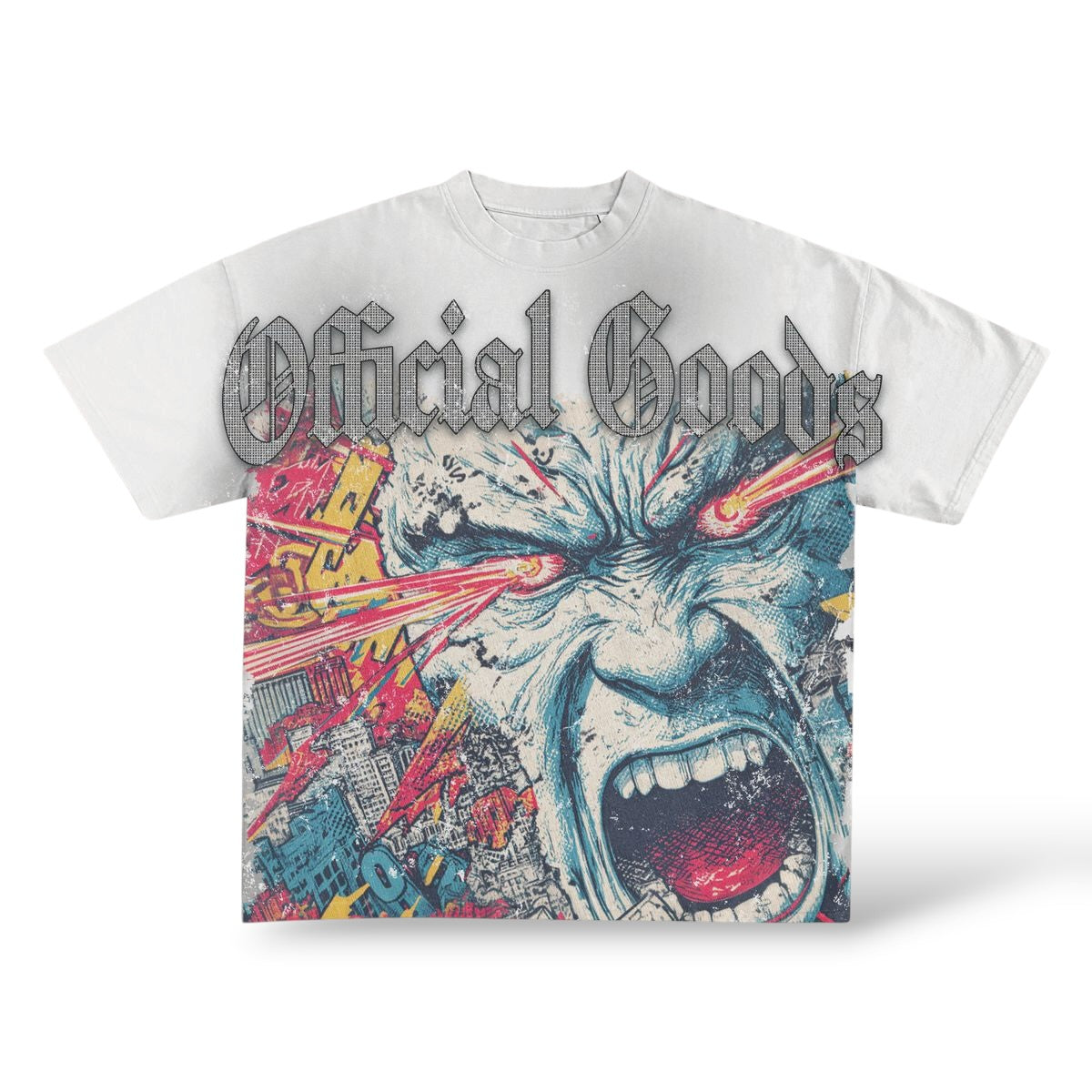 Official Goods 'Total Collapse' T-Shirt- White