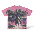 Official Goods 'Out Of Reach' T-Shirt- Pink