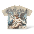 Official Goods 'Heaven's Court' T-Shirt- Cream