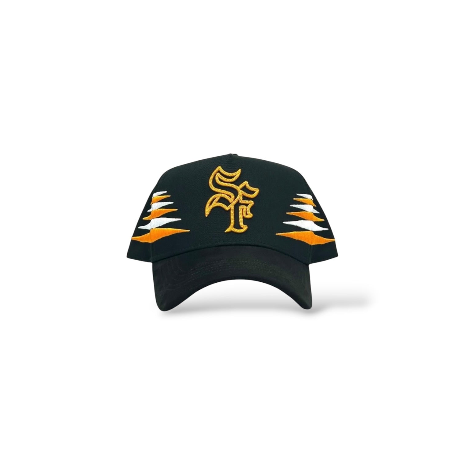 Caps'Fans 'SF' Hat- Black/Orange