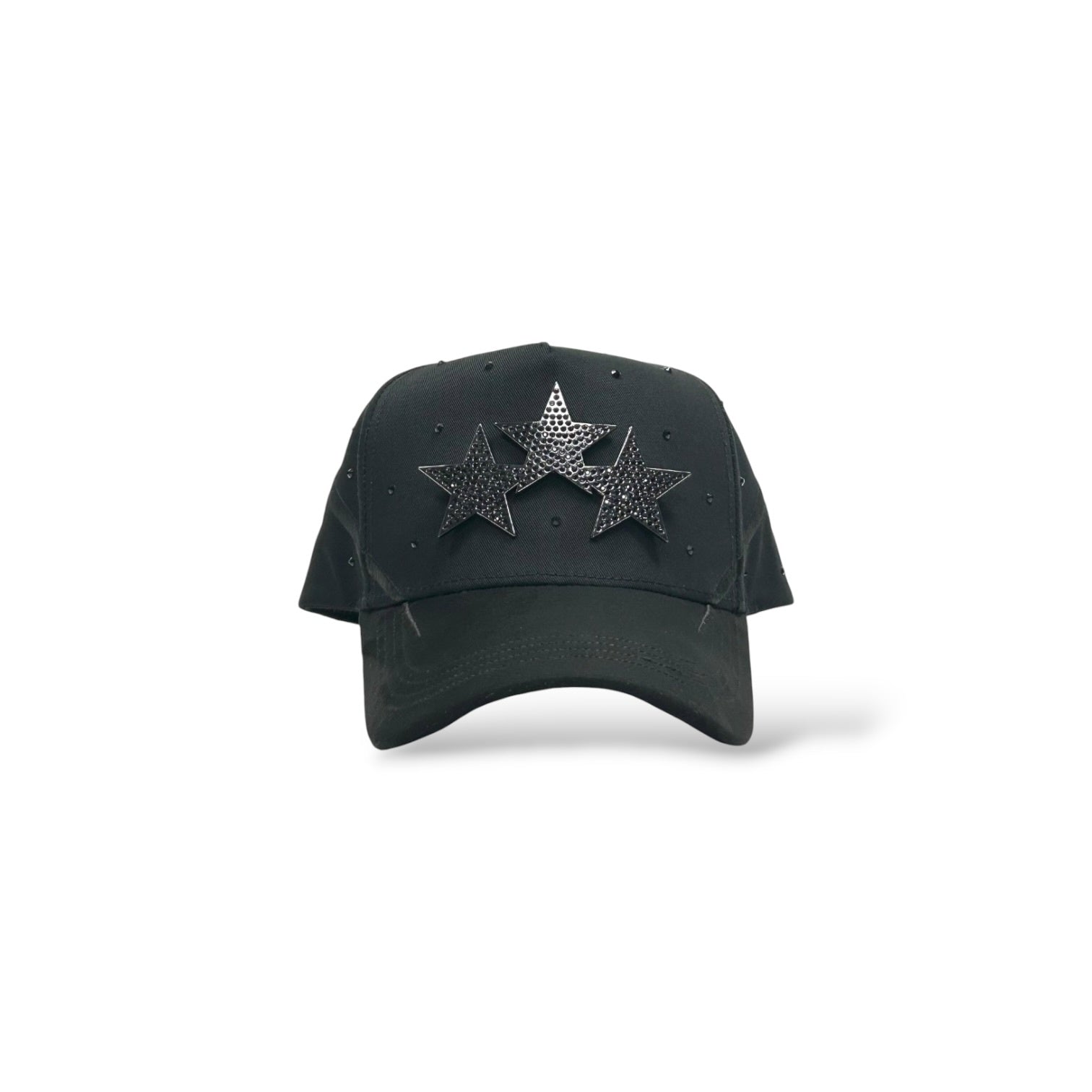 Caps'Fans 'Crystal Stars' Hat- Black