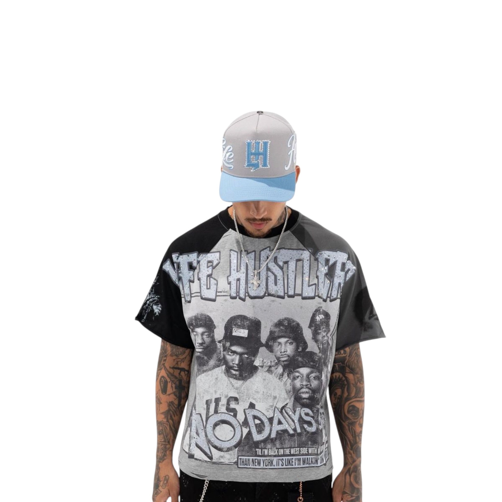 LH 'Boys Of The Hood' T-Shirt- Black