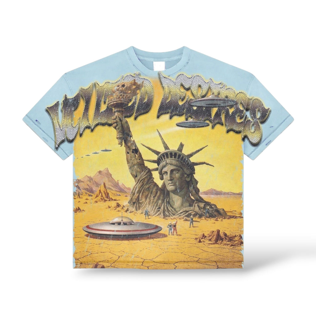 Vtilted 'Dune' T-Shirt- Lt Blue