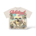Vtilted 'Palms' T-Shirt- Cream