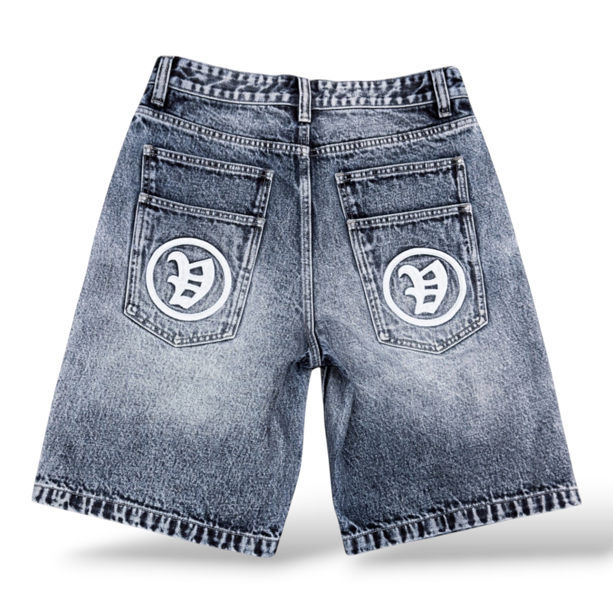 Vtilted 'Formula' Jorts- Blue