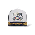 Rhude 'USA Sailing Icon' Trucker Hat- Navy/White