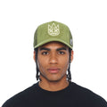 Cult 'Logo' Mesh Back Trucker Hat- Sphagnum