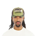 Cult 'Cult Racing' Mesh Back Trucker Hat- Olive