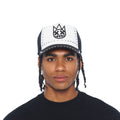 Cult 'Divine Sounds' Mesh Back Trucker Hat- Black/White