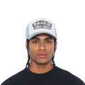 Cult 'FXXK Normal, I Want Magic' Mesh Back Trucker Hat- Cool Grey