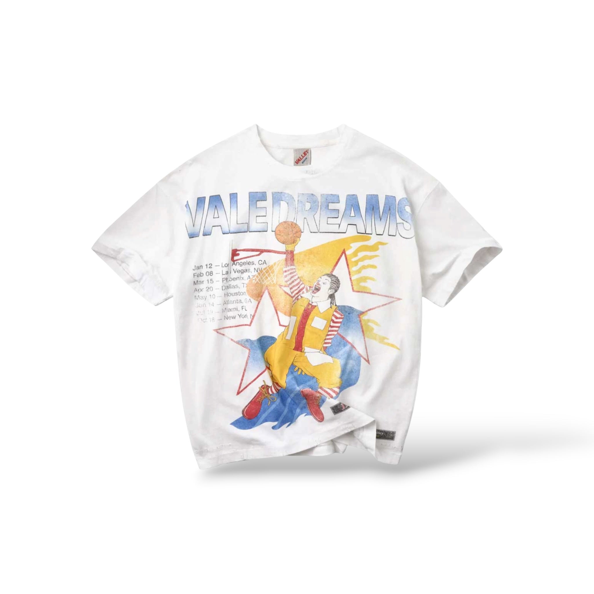 Vale 'Air Donald' T-Shirt- White