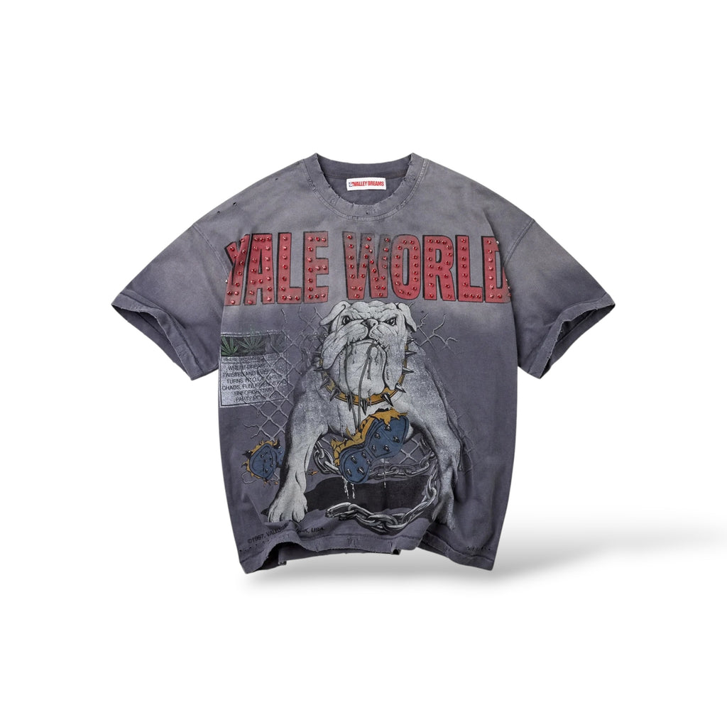 Vale 'Dog Yard'  T-Shirt- Grey