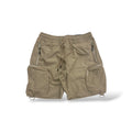 Motive 'Nylon' Cargo Shorts- Khaki