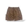 Motive 'Nylon' Cargo Shorts- Brown