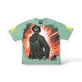 Stray 'Military Combat' T-Shirt- Moss