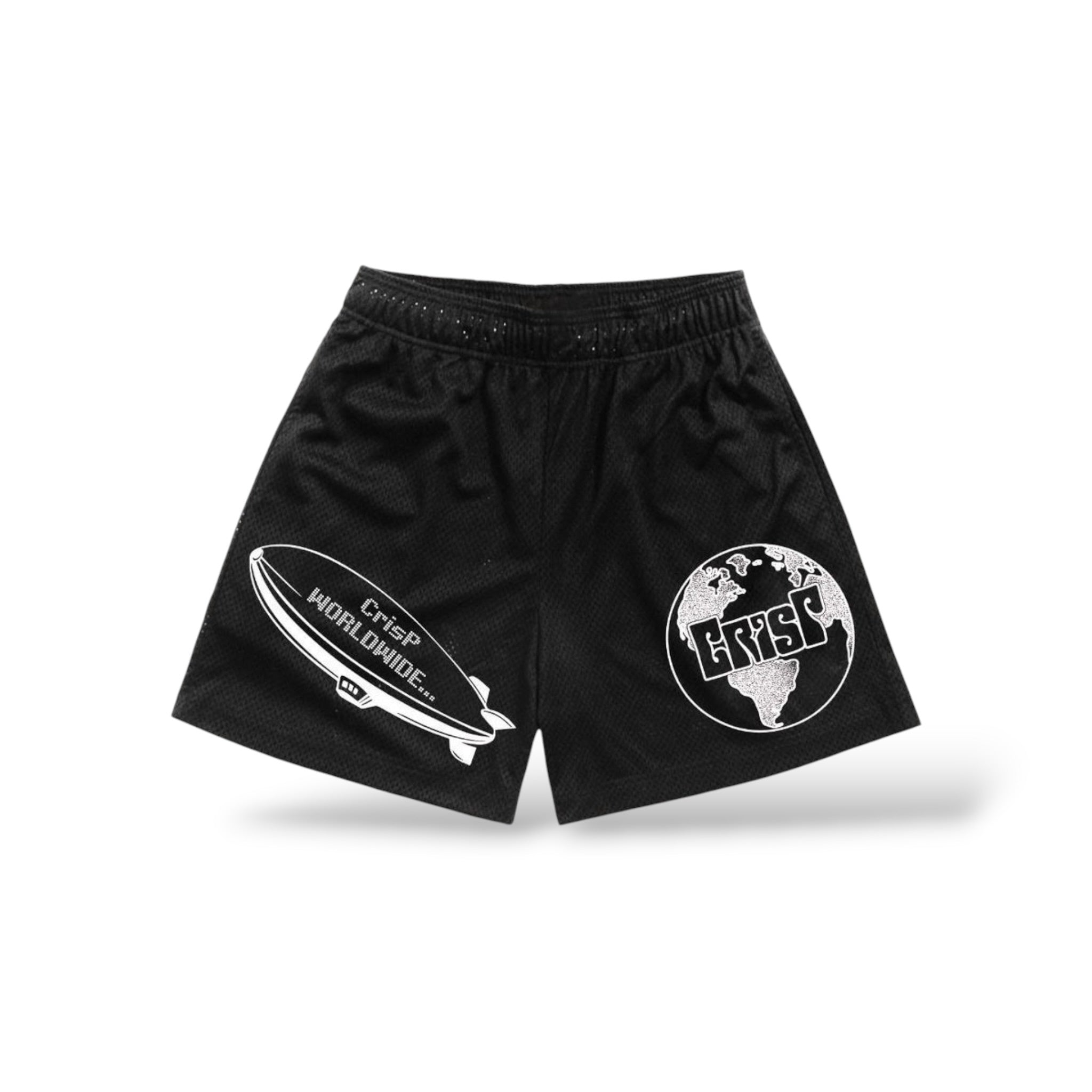 Crisp 'Blimp' Shorts- Black
