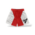 Crisp 'Color Block' Shorts- Red/White